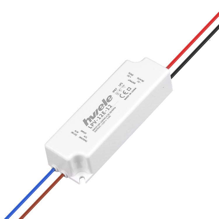 12W低功率恒压防水IP67 LED驱动器