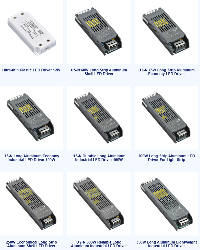LED Driver 12-400W Manufacturer